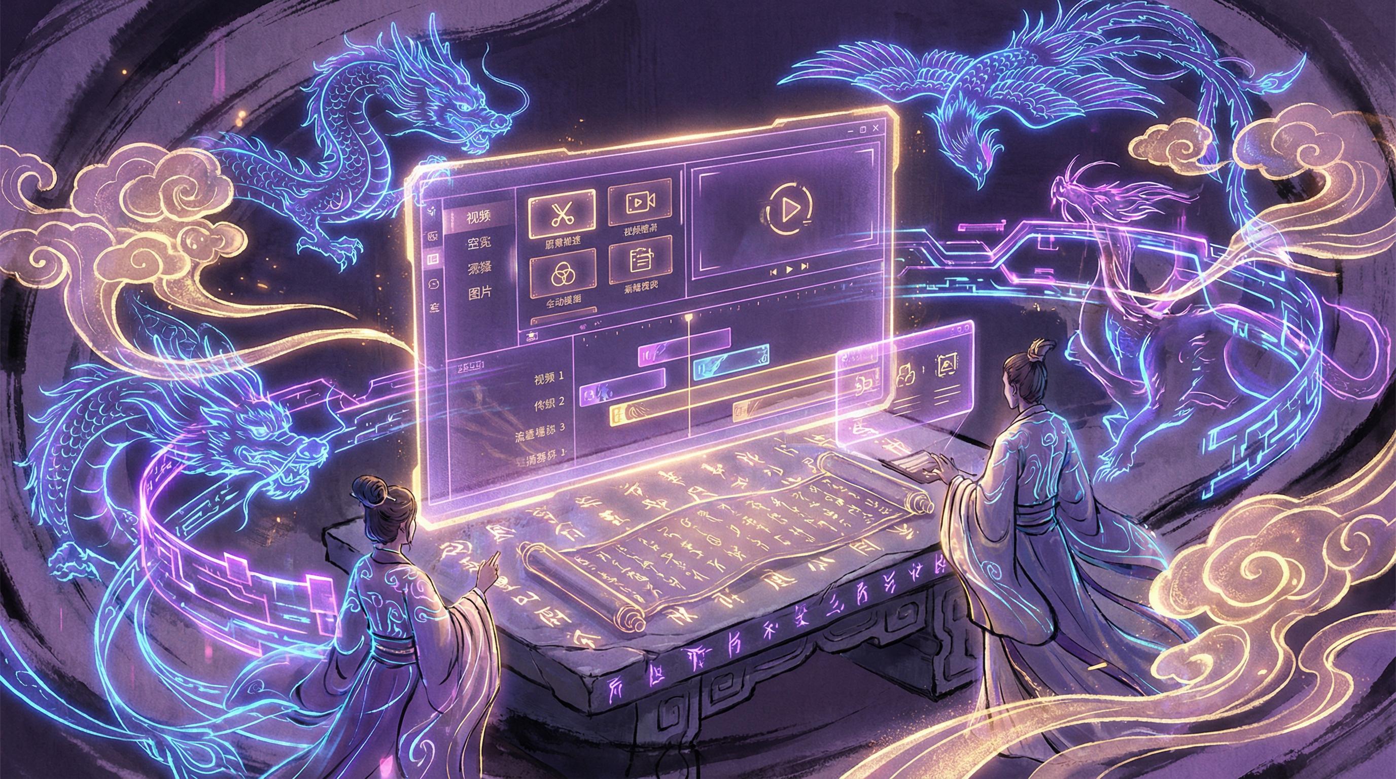 国产自拍 AI视频剪辑